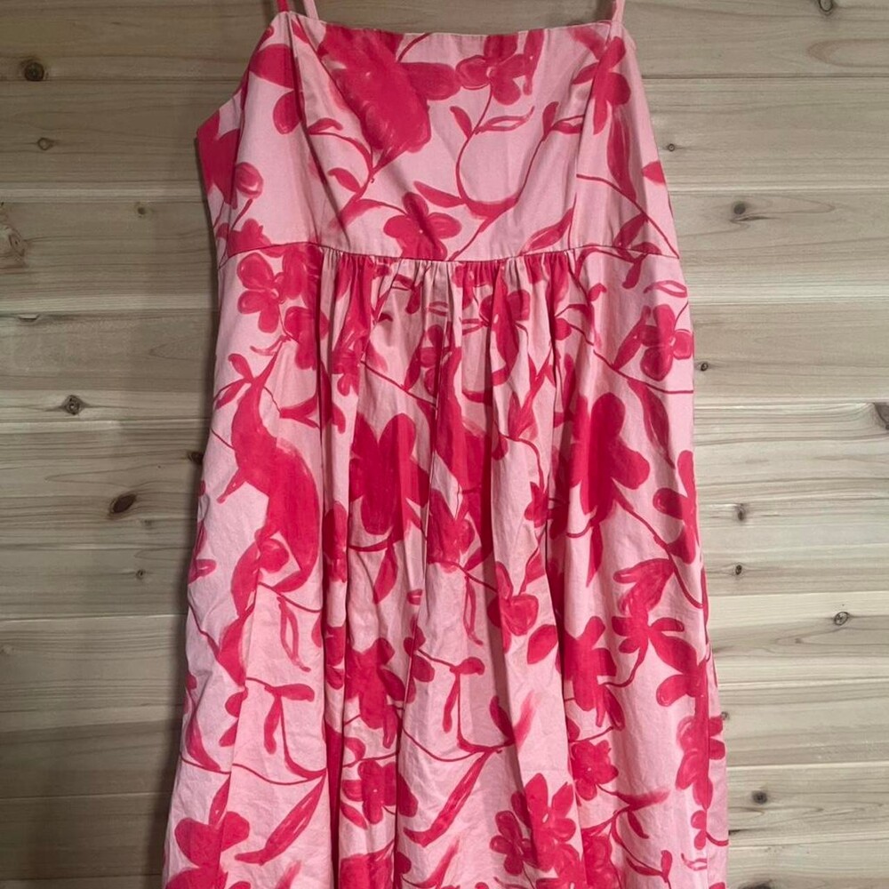 Women's Pink and Red Playsuit-romper